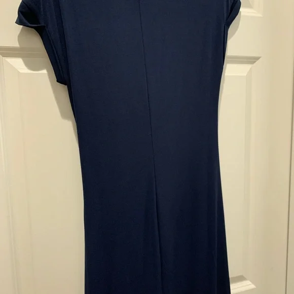 NWT Banana Republic Factory - Navy Blue Wrap Dress - Picture 6 of 6